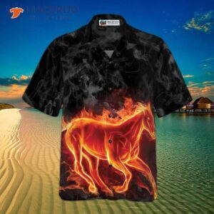fire horse shirt for hawaiian 2