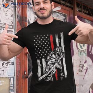 firefighter american flag for us fireman shirt tshirt 1