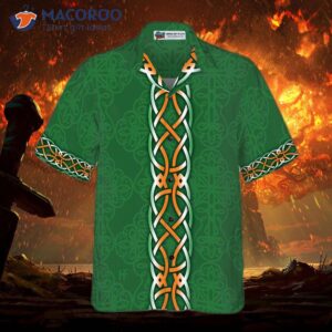 firefighter irish braidre thar gach ni hawaiian shirt green cross axes fire departt logo shirt for 2