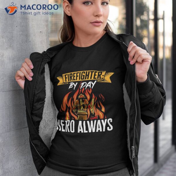 Fireman Firefighter Saving Lives From The Flames Shirt