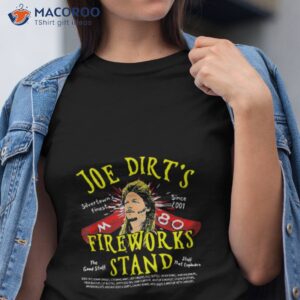 Fireworks Stand Cartoon Joe Dirshirt