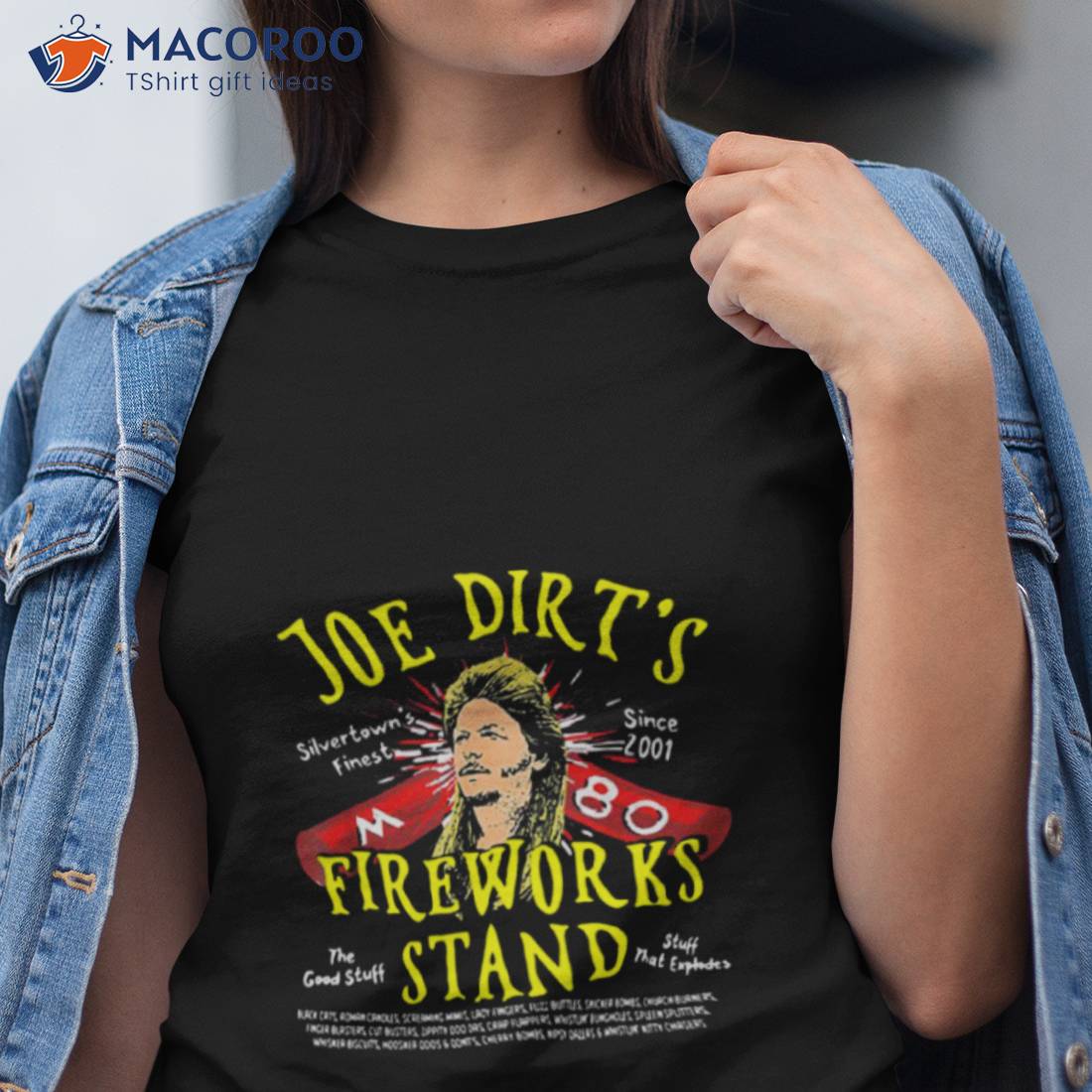 Fireworks Stand Cartoon Joe Dirshirt Fireworks Stand Cartoon Joe Dirshirt
