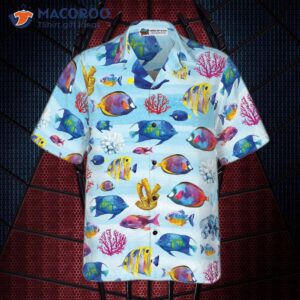 fish and coral hawaiian shirt 2