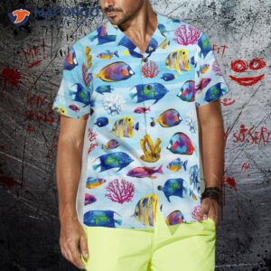 fish and coral hawaiian shirt 3