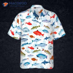 fish pattern version 2 hawaiian shirt 2