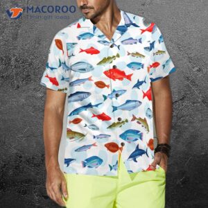 fish pattern version 2 hawaiian shirt 3