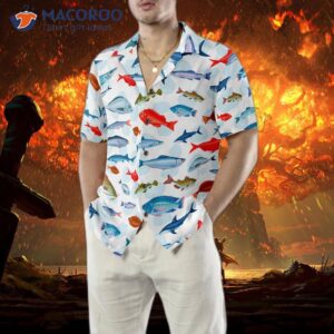 fish pattern version 2 hawaiian shirt 4