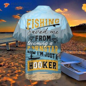 fishing saved me hawaiian shirt funny shirt for unique gift fishers 1