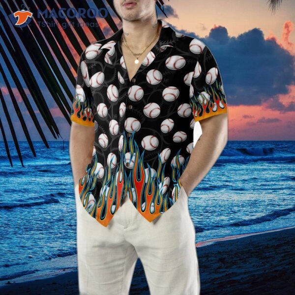 Flame Baseball’s Hawaiian Shirt