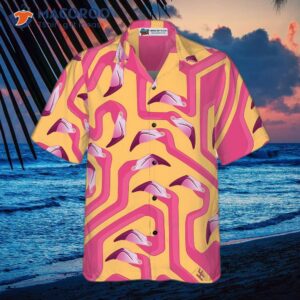 flamingo 19 hawaiian shirt 2