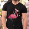 Flamingo Hawaiian Summer Tropical Christmas In July Girls Shirt