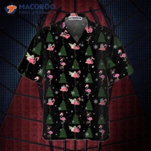 flamingo merry xmas you all hawaiian shirt funny christmas best gift idea 2