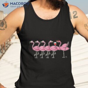flamingo summer flamingos vacation cocktail gift shirt tank top 3