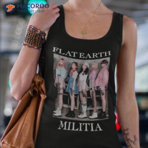 Flat Earth Militia Shirt