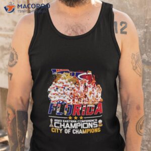 flodira panthers miami heat 2023 eastern conference champions shirt tank top