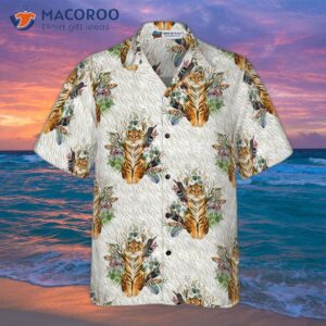 floral boho tiger shirt for hawaiian 2