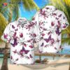 Floral Butterfly Pattern Version 1 Hawaiian Shirt