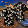 Floral Butterfly Patterned Hawaiian Shirt