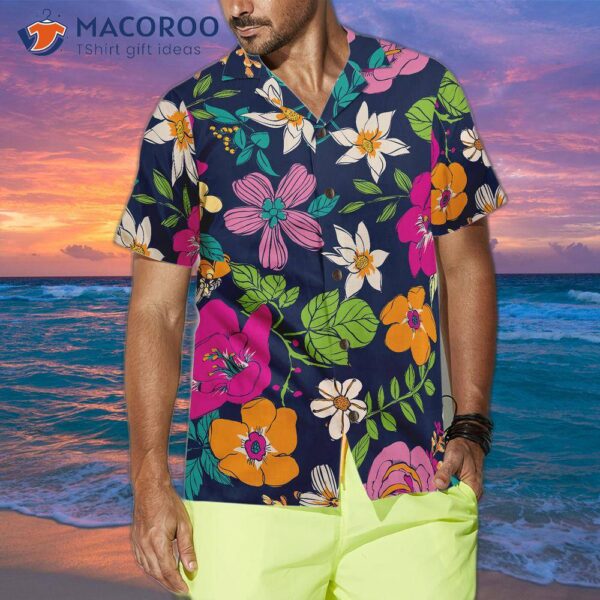 “floral Flower 04 Hawaiian Shirt”