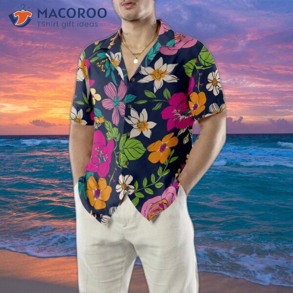 “floral Flower 04 Hawaiian Shirt”