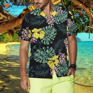 floral flower 06 hawaiian shirt 3