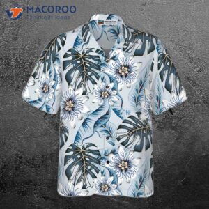 floral flower 07 hawaiian shirt 2