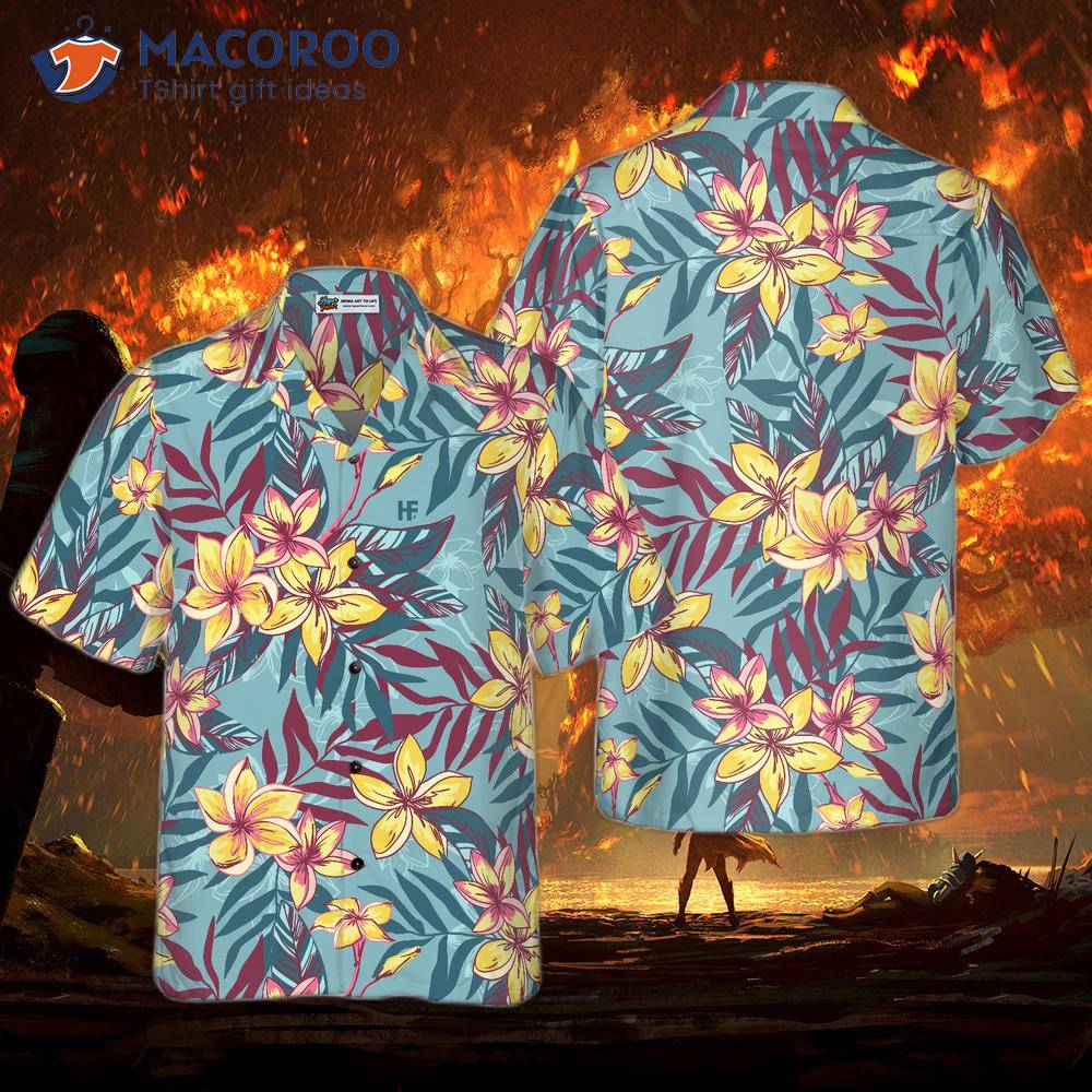 Detroit Lions Sugar Skull Black Blue Hawaiian Shirt And Shorts