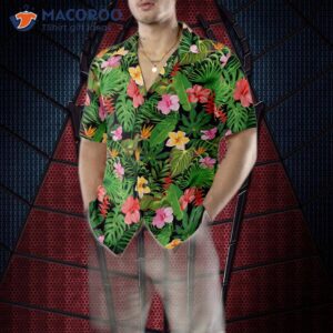 floral patterned summer hawaiian shirt 4