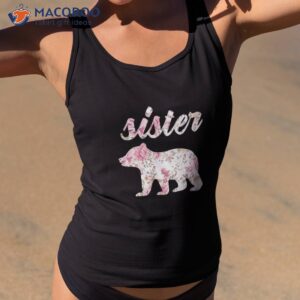 floral sister bear shirt matching family bear shirt tank top 2