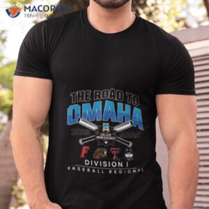 florida 2023 ncaa di baseball regional the road to omaha shirt tshirt