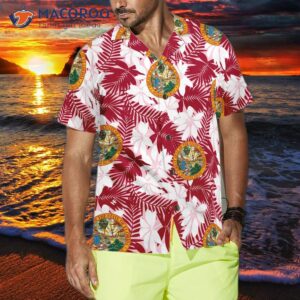 florida flag seamless pattern usa hawaiian shirt 3