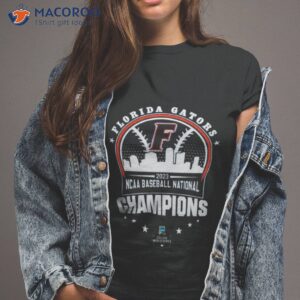 Florida Gators Skyline 2023 Ncaa Baseball National Champions Shirt