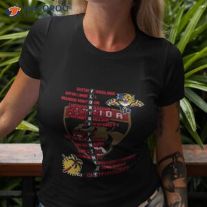 florida panthers roster 2022 2023 eastern conference champions shirt tshirt 3