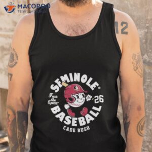 florida state seminoles cade bush 2023 ncaa baseball shirt tank top