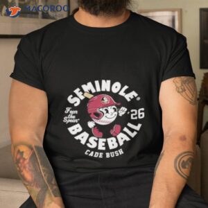 florida state seminoles cade bush 2023 ncaa baseball shirt tshirt