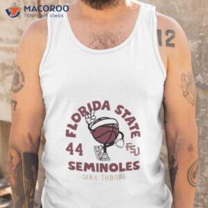 florida state seminoles max thorpe 2023 ncaa mens basketball shirt tank top