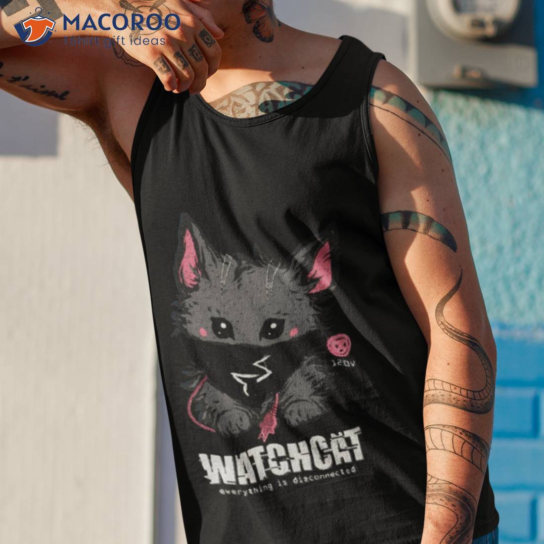 Fluffy Hacker Cat Watch Dogs Shirt Fluffy Hacker Cat Watch Dogs Shirt