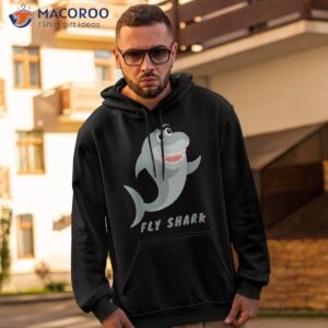 fly shark shirt hoodie 2