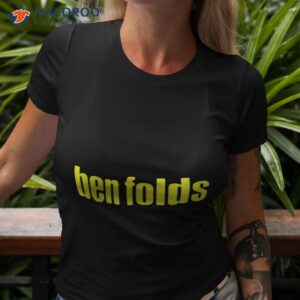 Folds Ben Logo Cover Yellow Shirt