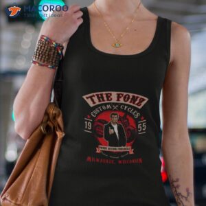 fonzy custom cycle shop shirt tank top 4