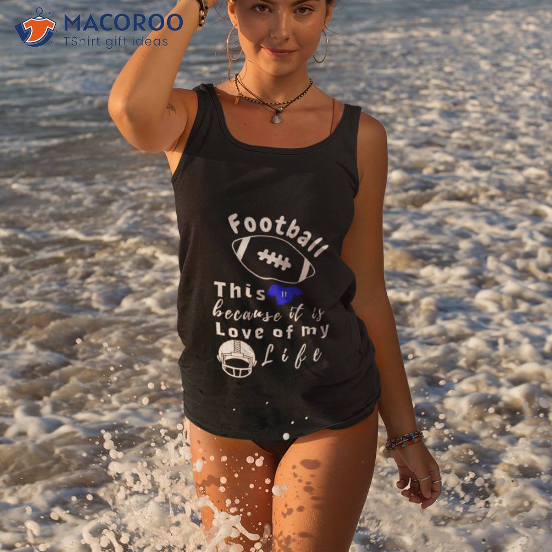 Football This Because It Is Love Of My Life Shirt Football This Because It Is Love Of My Life Shirt