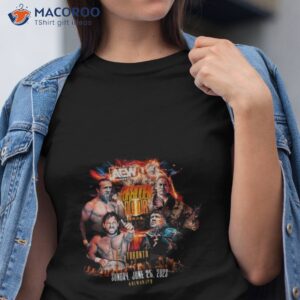 forbidden door 2023 matchups aew shirt tshirt