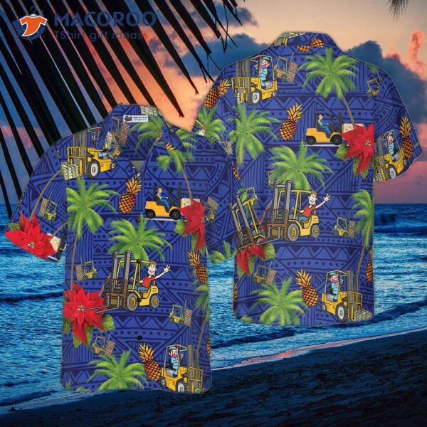 Forklift Life Hawaiian Shirt