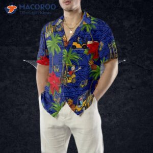 forklift life hawaiian shirt 4