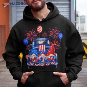 fourth of july gnomes patriotic american flag red white blue shirt hoodie