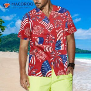 fourth of july patriotic hawaiian shirt 3
