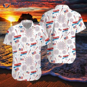 fourth of july u s patriotic hawaiian shirt 0