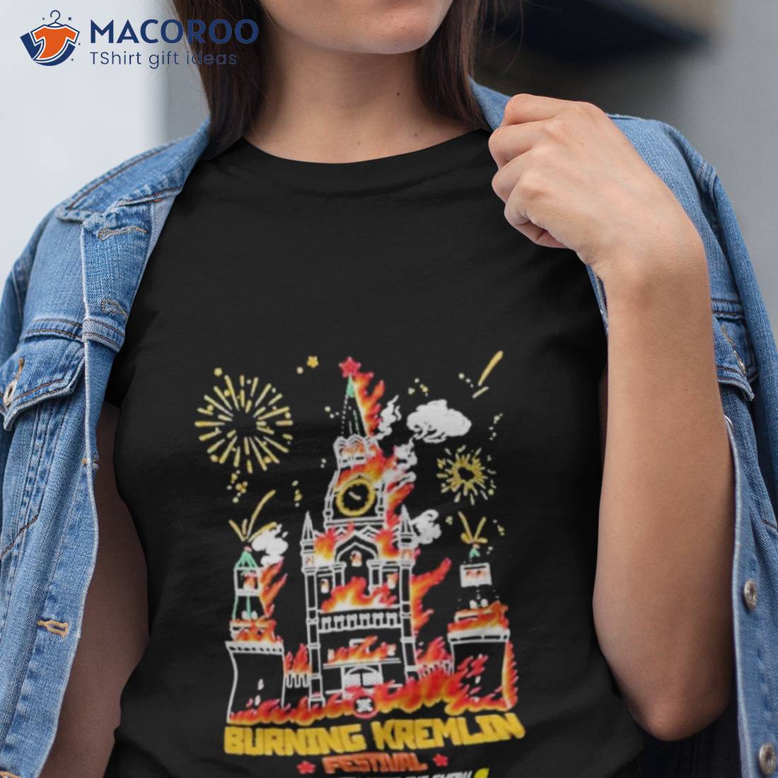 Frank Wilde Burning Kremlin Festival Shirt Frank Wilde Burning Kremlin Festival Shirt