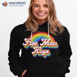 free mom hugs rainbow retro lgbt flag pride month shirt hoodie 1