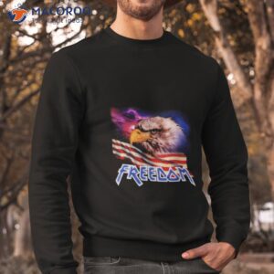 freedom eagle american flag shirt sweatshirt